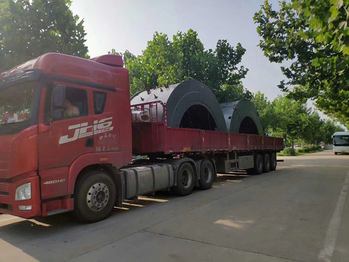 新型環(huán)保污泥燒結(jié)機設(shè)備發(fā)貨